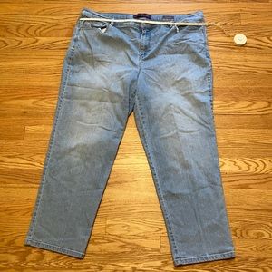 Gloria Vanderbilt 20 W Amanda light blue jeans